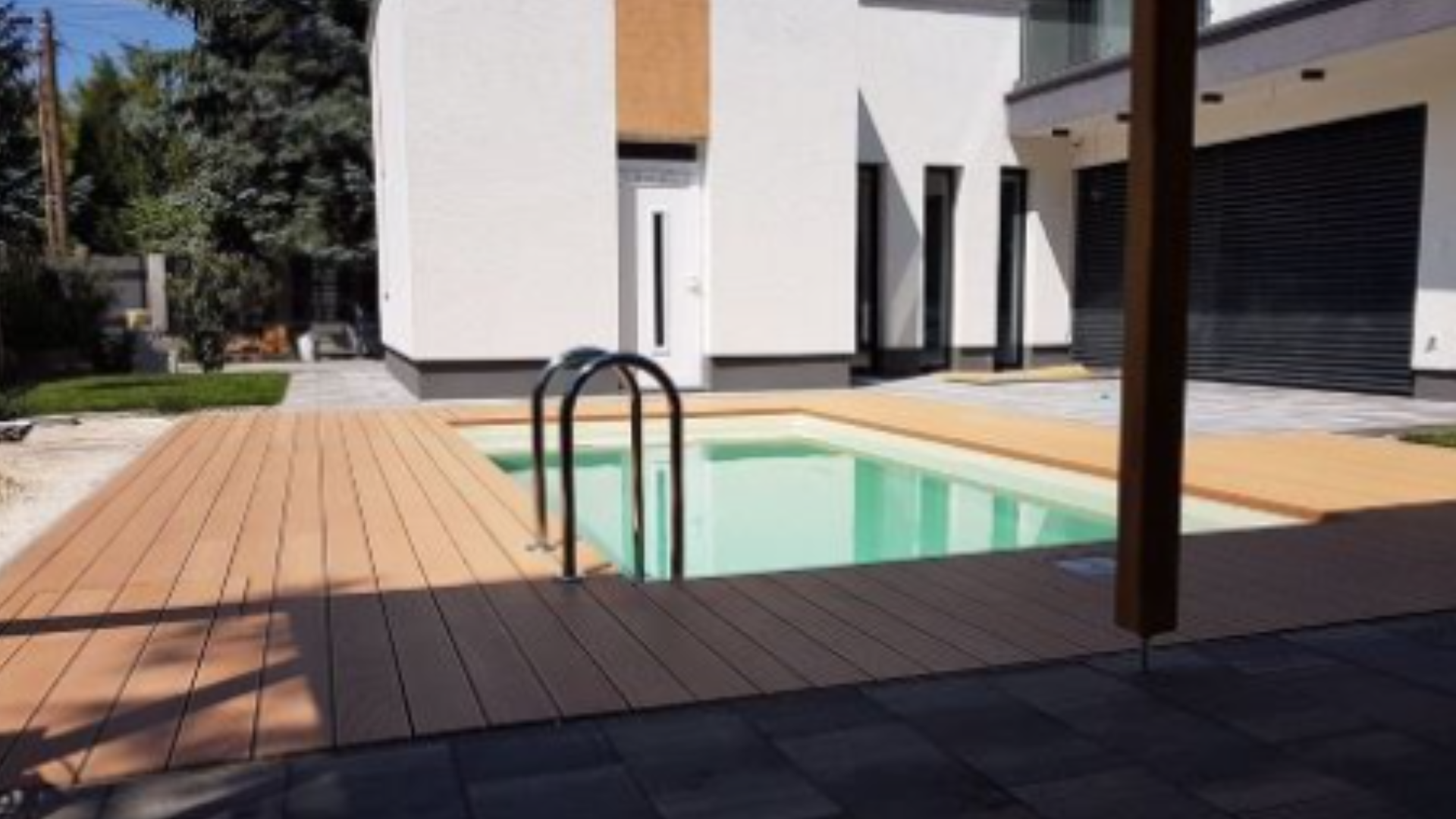 Swimming Pool WPC Decking